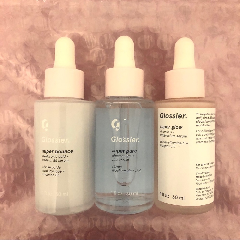 BRAND NEW Glossier The Super Trio